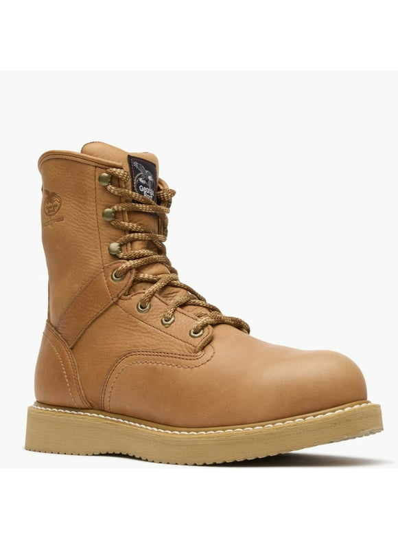 Wedge 8" Steel Toe Work Boot