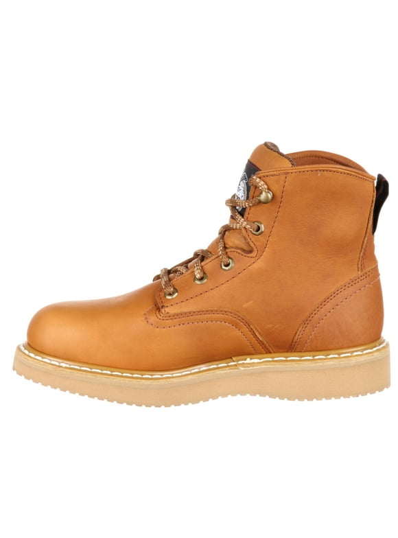 Wedge Steel Toe Work Boot
