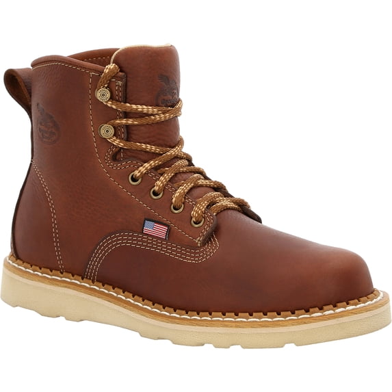 Georgia Boot USA Wedge Steel Toe Work Boot Size 13(M)