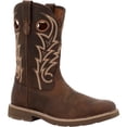 thumbnail image 1 of Georgia Boot Core 37 11" Steel Toe Western Pull-On Work Boot, 1 of 5