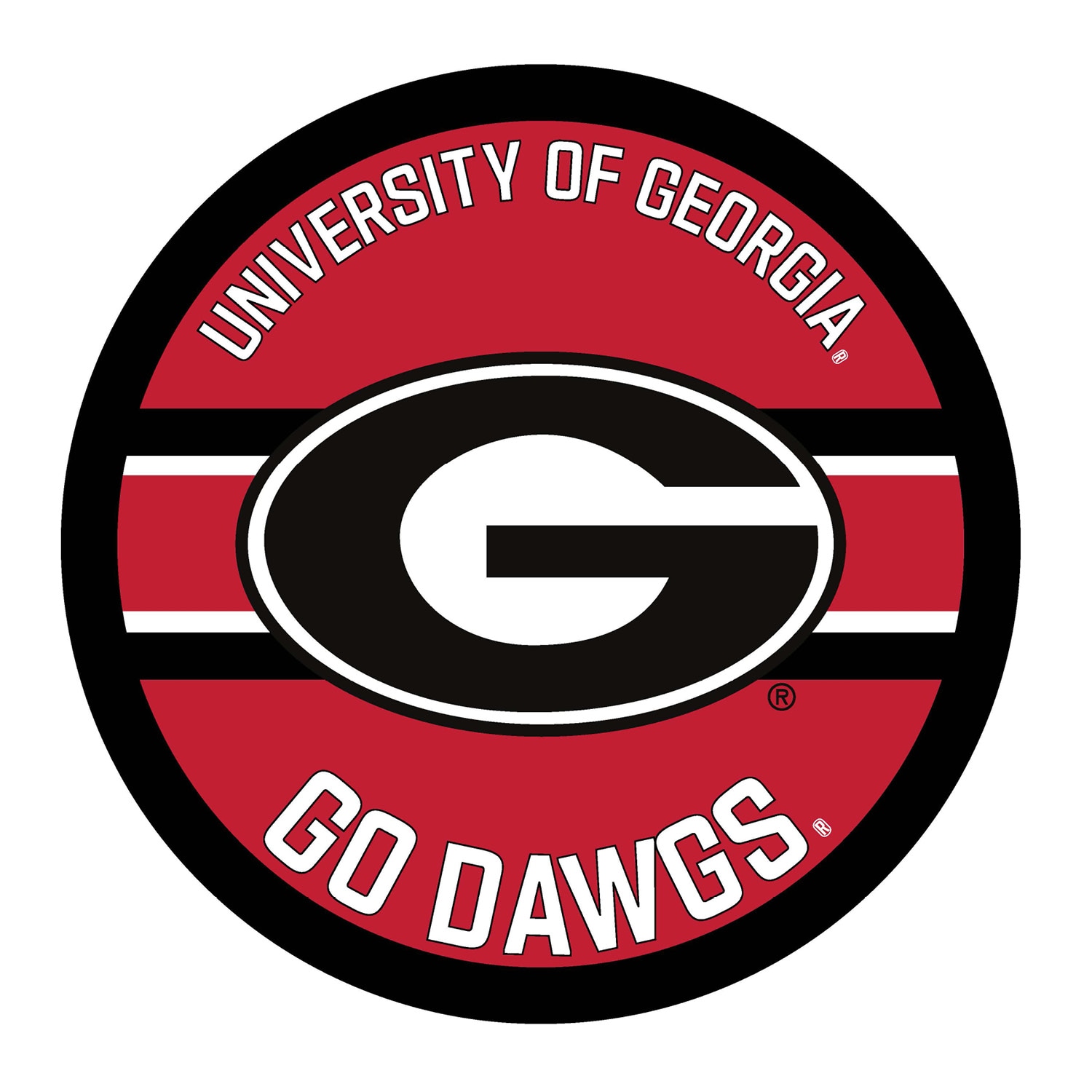 Uga Sign Round Georgia Bulldogs 15