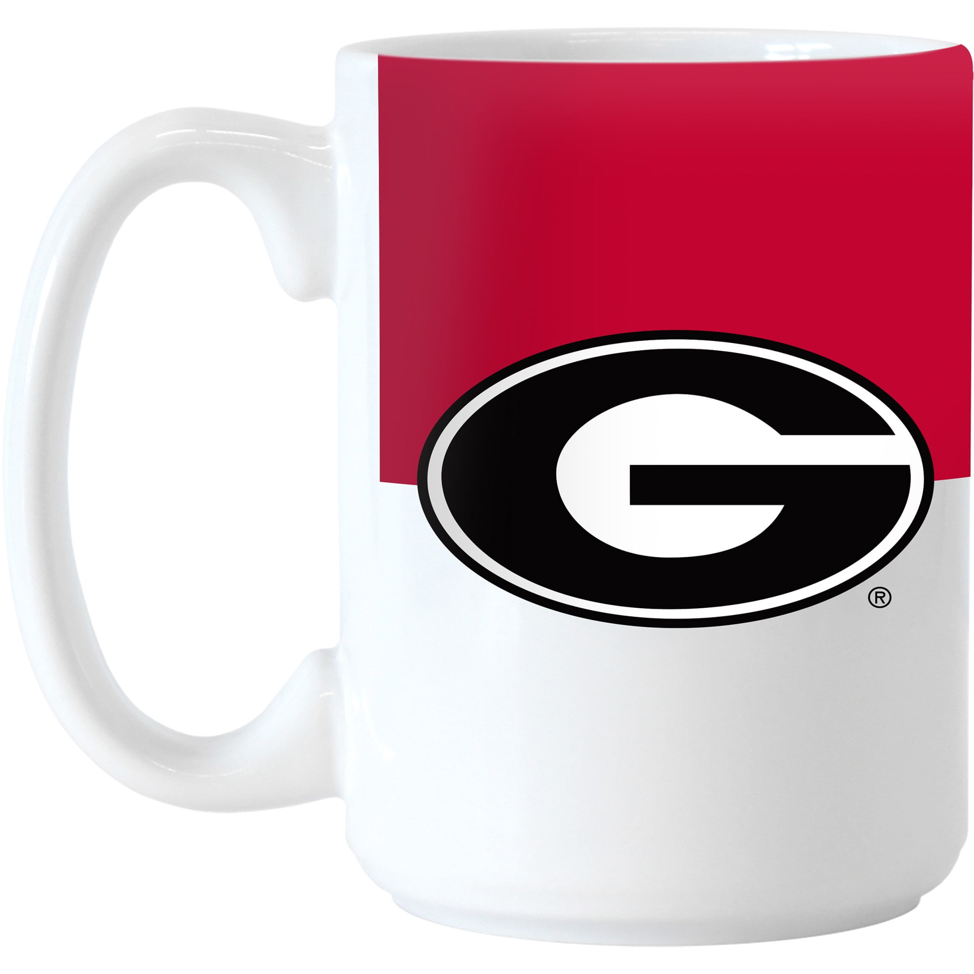 Georgia Bulldogs 15oz. Colorblock Mug - Walmart.com