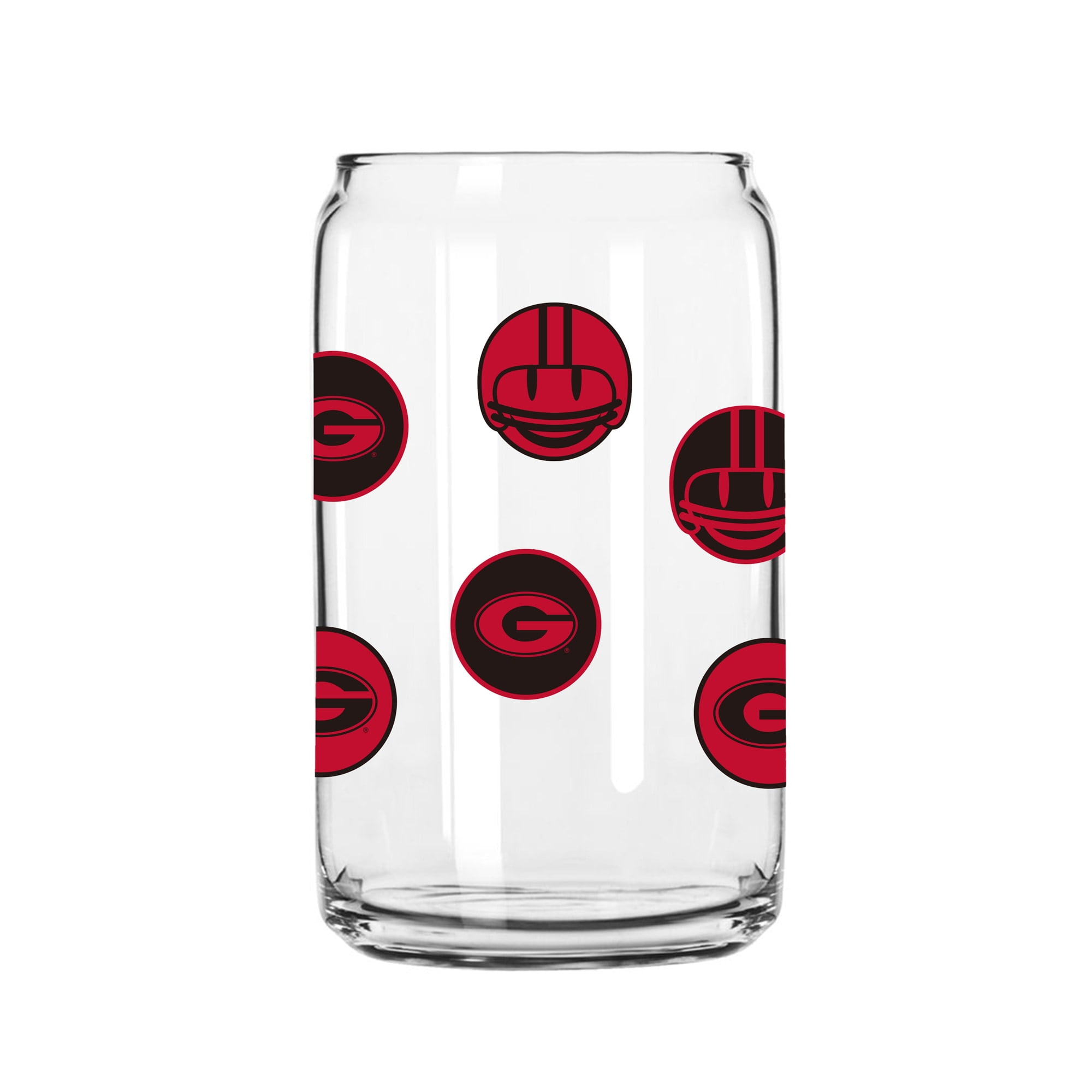 Logo Brands Georgia Bulldogs Glass - Thumbnail 5