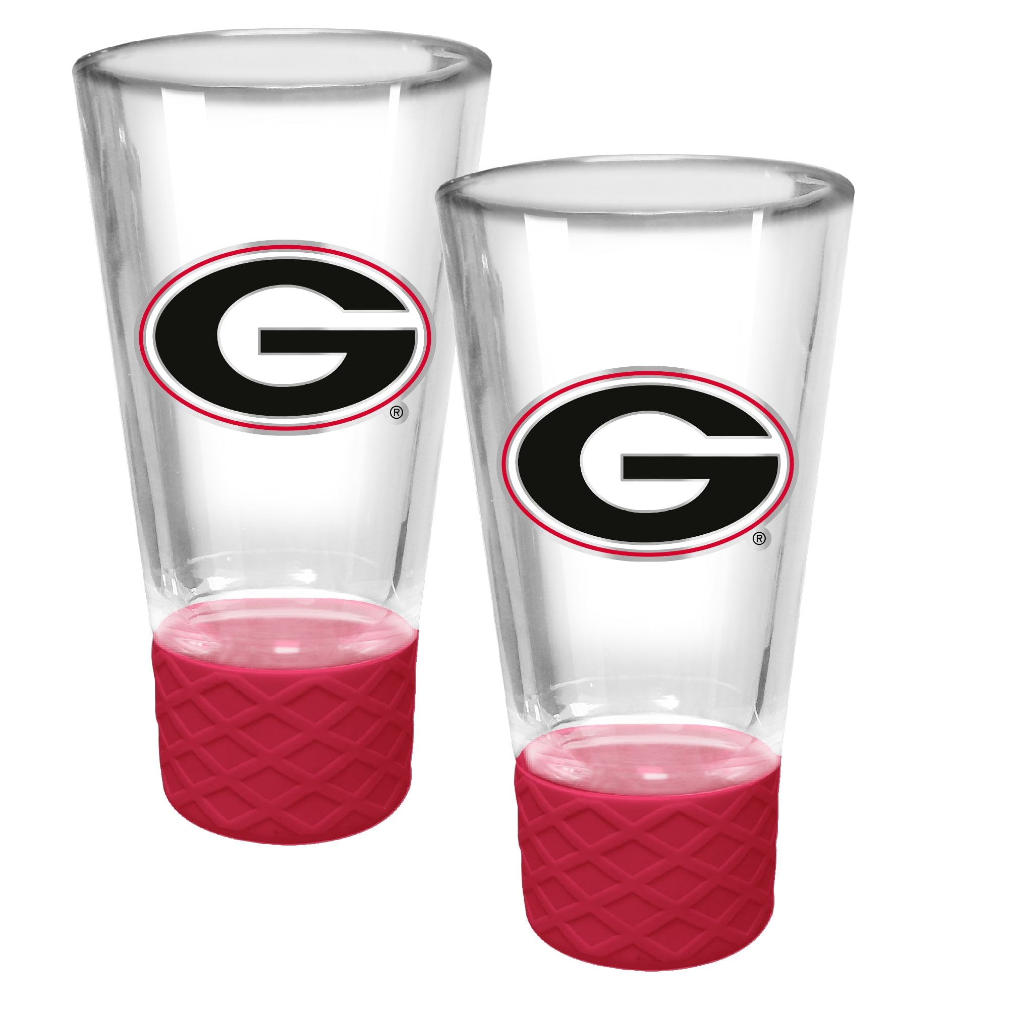 Georgia Bulldogs 2-Pack Cheer Shot Set with Silicone Grip - Walmart.com