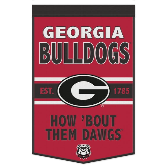 WinCraft Georgia Bulldogs 24" x 38" Primary Logo Banner