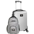 thumbnail image 1 of Georgia Bulldogs Deluxe 2-Piece Backpack and Carry-On Set - Silver, 1 of 1
