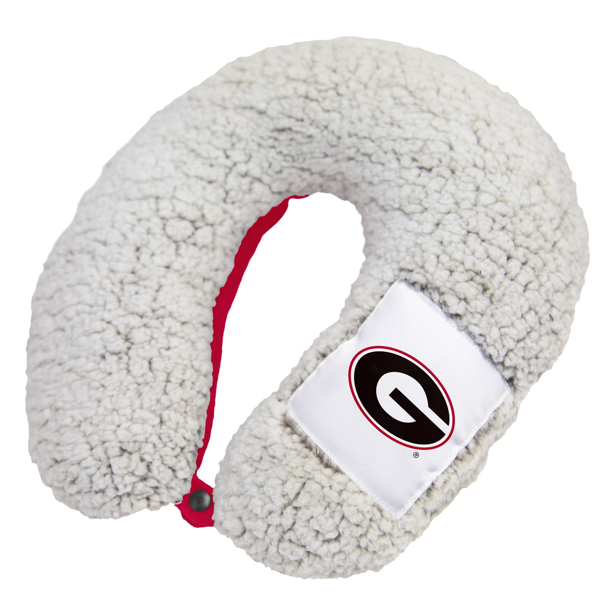 Bulldogs Frosty Sherpa Neck Pillow