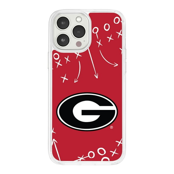 Georgia Bulldogs HD Phone Case Compatible with MagSafe Apple iPhone 14 Plus (Playbook) by Affinity Bands