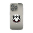 thumbnail image 1 of Georgia Bulldogs Linen Logo iPhone Clear Case, 1 of 6