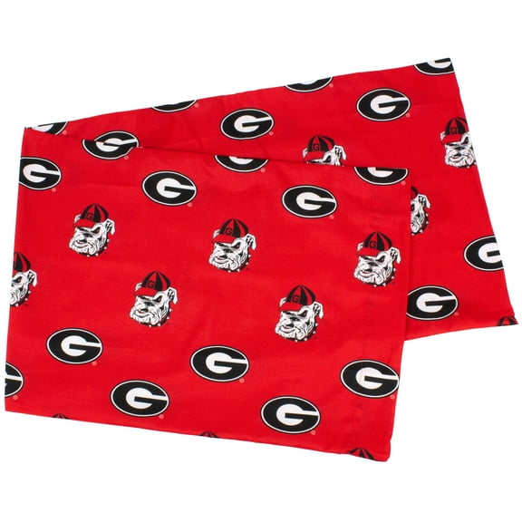 Georgia Bulldogs Pillowcase Body Pillow - 20" x 60"