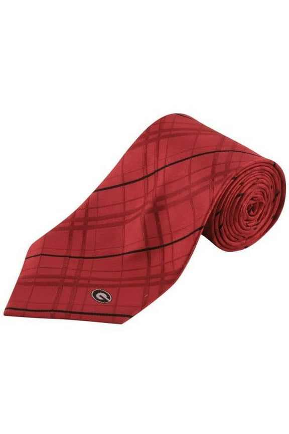 Georgia Bulldogs Red Oxford Woven Tie