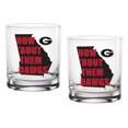thumbnail image 1 of Georgia Bulldogs Two-Pack 14oz. Hometown Glass Set, 1 of 1