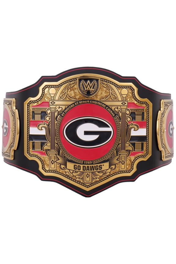 Georgia Bulldogs WWE Legacy Title Belt