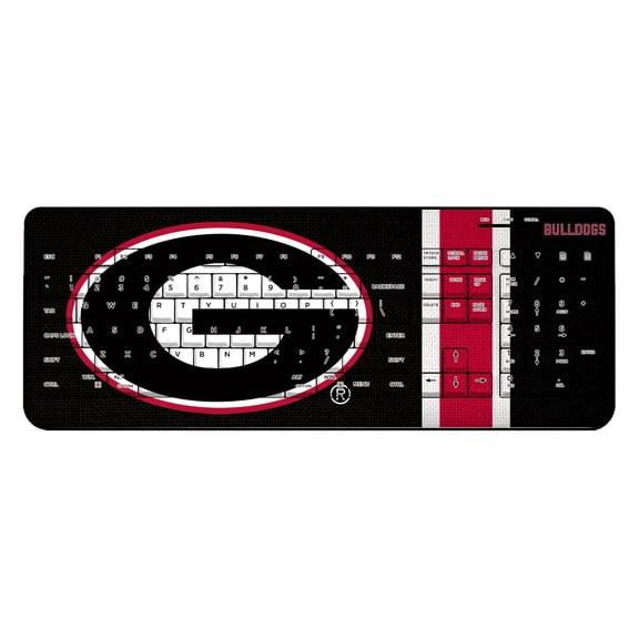 Georgia Bulldogs Wireless USB Keyboard