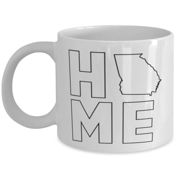 Atlanta Skyline Design - Georgia Souvenir - 11 oz Ceramic Coffee Mug