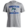 thumbnail image 1 of Georgia College GCSU Bobcats Distressed Retro Short Sleeve T-Shirt, 1 of 1