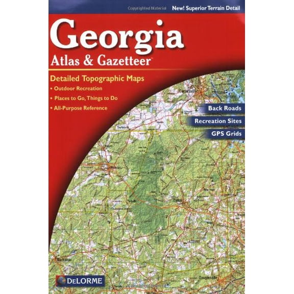 Pre-Owned Georgia - Delorme2nd: 9780899332536