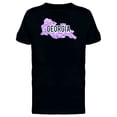 thumbnail image 1 of Georgia Dotted Map Ts Tee Men's -Image by Shutterstock, 1 of 2