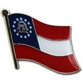 thumbnail image 1 of Georgia Flag Lapel Pin, 1 of 2