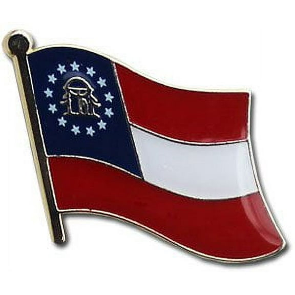 Georgia Flag Lapel Pin