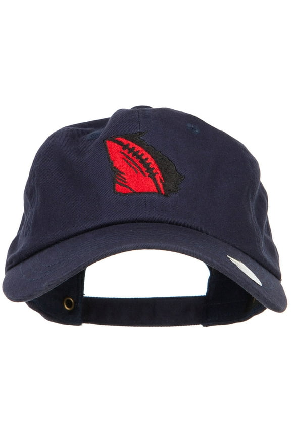 Georgia Football State Map Embroidered Unstructured Cap - Navy OSFM