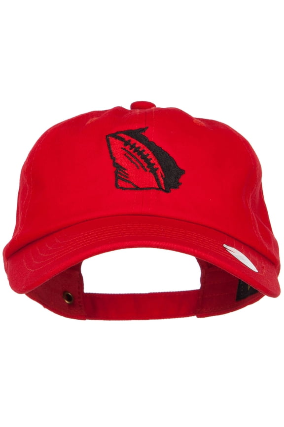 Georgia Football State Map Embroidered Unstructured Cap - Red OSFM