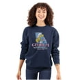 thumbnail image 1 of Georgia GA Southern Belle Smurfette Women Crewneck Sweatshirt Brisco Brands L, 1 of 6
