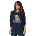 thumbnail image 1 of Georgia GA Southern Belle Smurfette Women's Long Sleeve T Shirt Brisco Brands S, 1 of 6