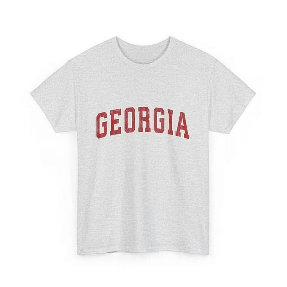 Georgia Ga Vintage Athletic Sports Red Style T-Shirt Unisex S-5XL Hot Trending Shirt, Vintage Birthday Gift