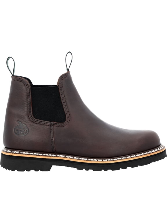 Georgia Giant Men's Soggy Brown Romeo Work Boot, Soggy Brown, Size 9(W)