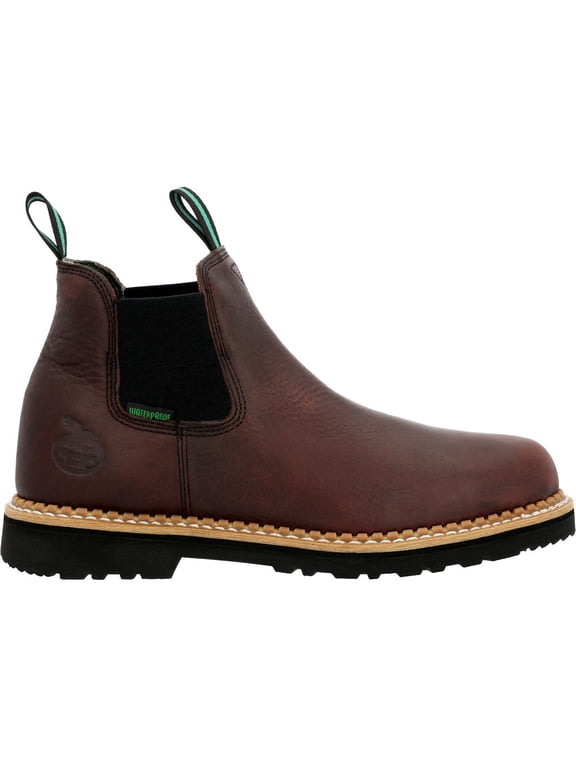 Georgia Giant Waterproof High Romeo Boot, Soggy Brown, Size 11(W)