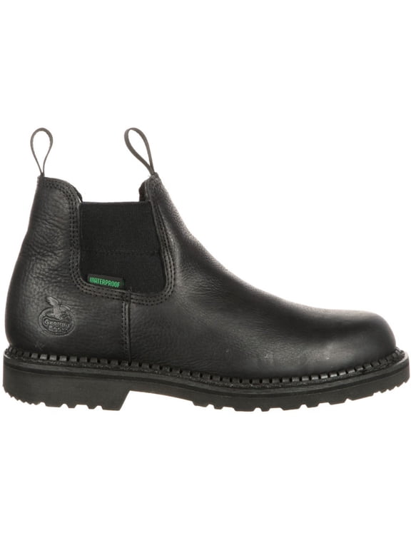 Georgia Giant Men's Black Waterproof High Romeo Boot, Black, Size 13(W)