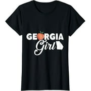 Georgia Girl Peachy Summertime Peach Lovers Peach Fans T-Shirt