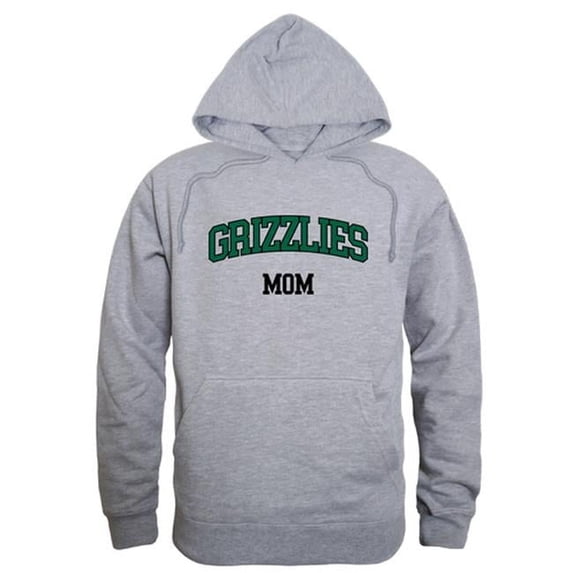 Georgia Gwinnett College Grizzlies Mom Hoodie, Heather Grey - Large