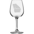 thumbnail image 1 of Georgia Home States Etched 12.75oz All Purpose Libbey Wine Glass, 1 of 1