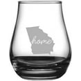 thumbnail image 1 of Georgia Home States Etched 4.1oz Spey Dram Whisky Glass, 1 of 1