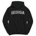 thumbnail image 1 of Georgia Humor Graphic Black Men's Crewneck Sweatshirt Hoodie, 1 of 1