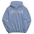 thumbnail image 1 of Georgia Humor Graphic Light Blue Men's Crewneck Sweatshirt Hoodie, 1 of 1