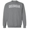 thumbnail image 1 of Georgia Humor Graphic Sport Grey Men's Crewneck Sweatshirt, 1 of 1