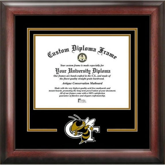 Georgia Institute of Technology Spirit Diploma Frame