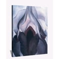 thumbnail image 1 of Georgia Keeffe Paintings Enlarged Flowers Wall Art BlackirisIII Framed Canvas Art, 1 of 6