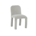 thumbnail image 1 of Georgia Light Grey Chenille Dining Chair, 1 of 8