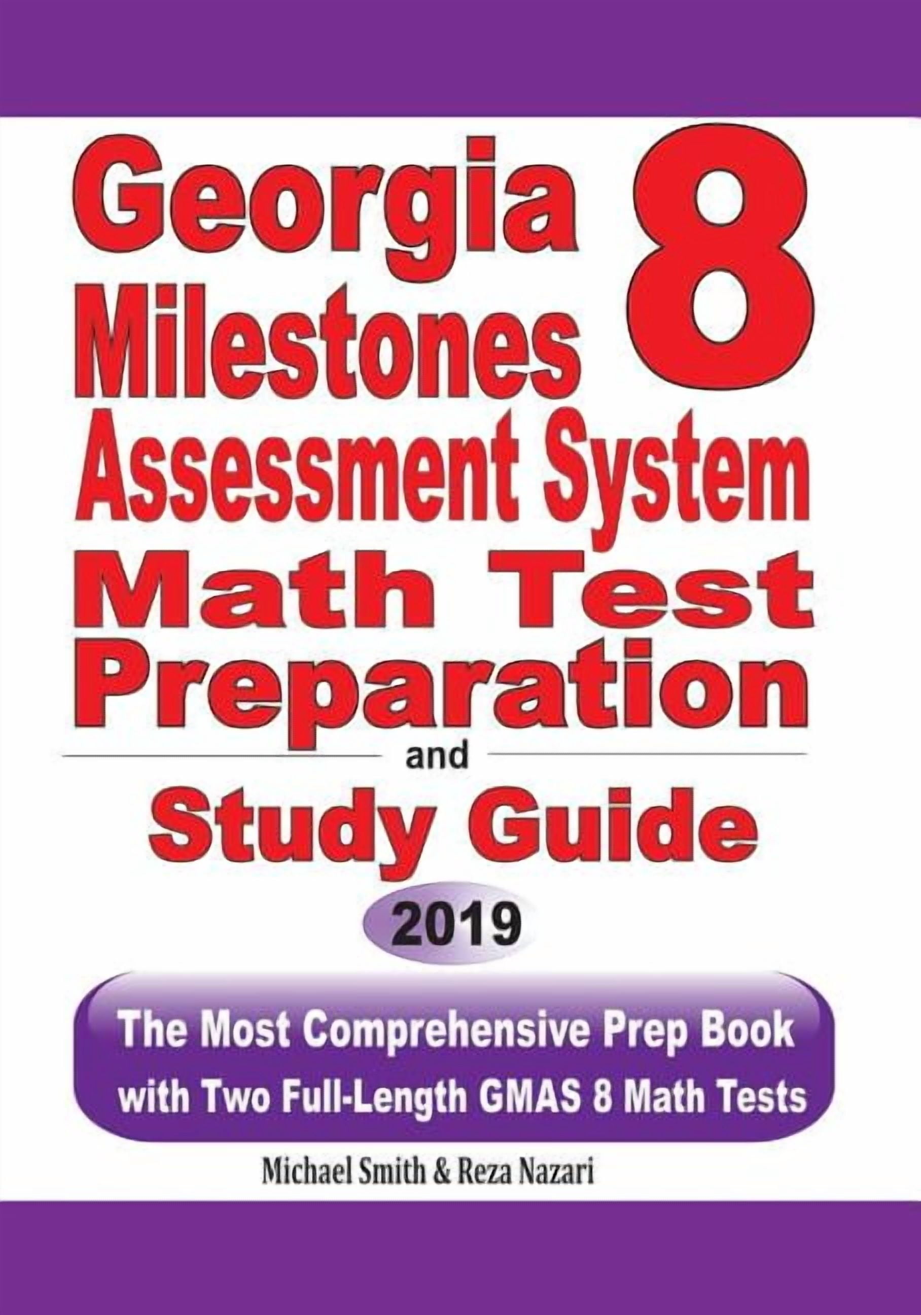 Georgia Milestones Assessment System 8 Math Test Preparation and Study ...