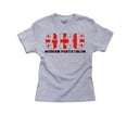 thumbnail image 1 of Georgia Modern Pentathlon - Olympic Games - Rio - Flag Girl's Cotton Youth Grey T-Shirt, 1 of 2
