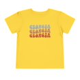 thumbnail image 1 of Georgia Moving Away 70s Retro Toddler Shirt Gifts Boy Girl Size 2T-5T, 1 of 4