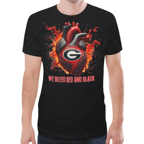 Georgia New All Over Print T-shirt Unisex (Size:XS;)