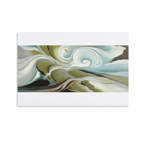 Georgia O'Keeffe Abstract Painter Painting Picture Print Canvas Poster Wall Paint Art Posters Decor Modern Home Artworks Gift 20x30inch(50x75cm)