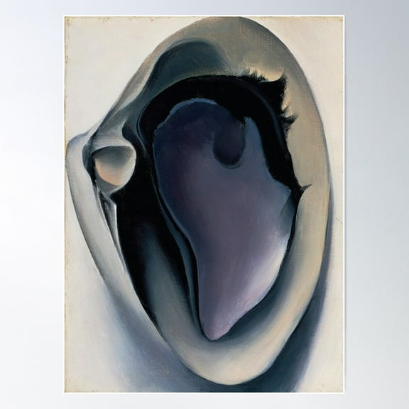 Georgia O'Keeffe Poster Wall Art, Modern Wall Decor For Living Room Bedroom, 8x12 UNFRAMED