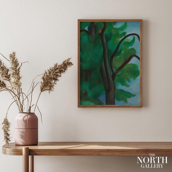 Georgia O'Keeffe Tree With Cut Limb Poster Art Prints, Art Lover, New Home, Botanical Art UNFRAMED Poster, Wall Art for Decor, Present, 8x12