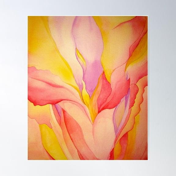 Georgia Okeeffe Poster Wall Art, Modern Wall Decor For Living Room Bedroom, 8x12 UNFRAMED